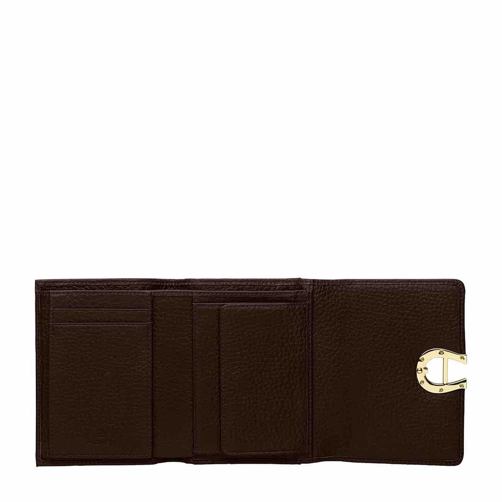 MILANO Combination Wallet, charcoal brown